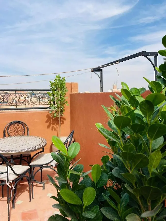 Riad Ms Holidays Terrasse Privatise Marrakech 마라케시 아파트