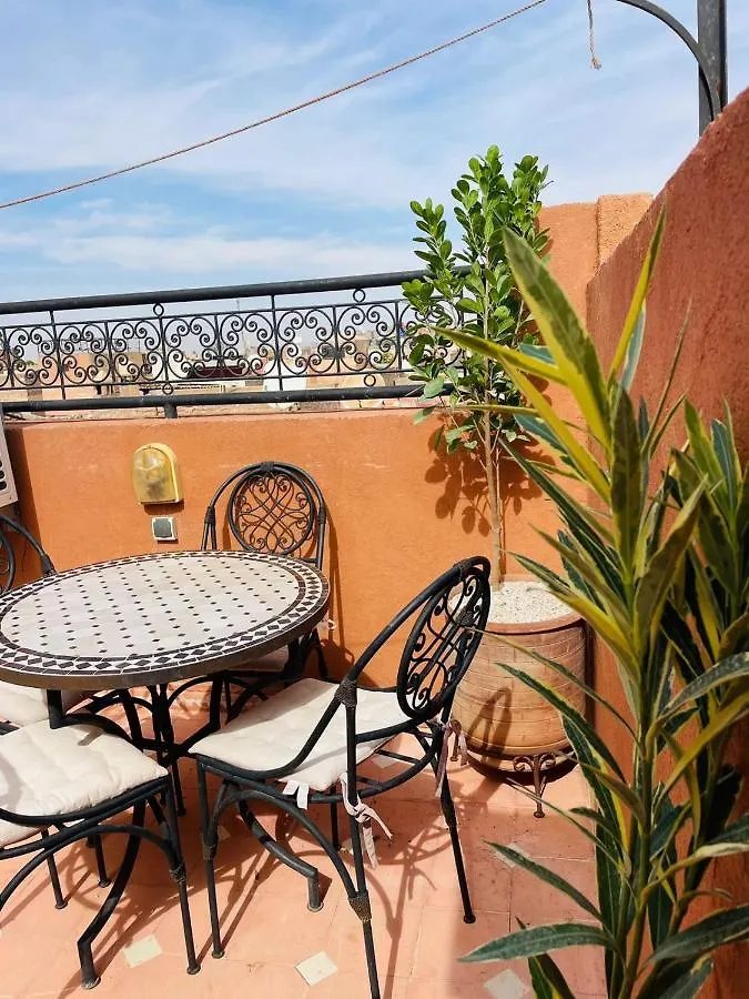 Riad Ms Holidays Terrasse Privatise Marrakech 마라케시